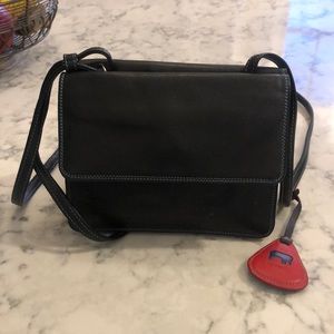 Mywalit Leather crossbody wallet